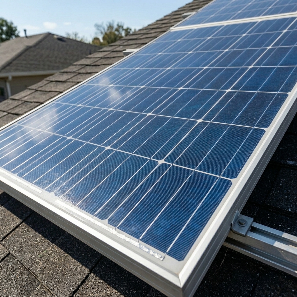 Painel Solar Limpo e Seco, Novo